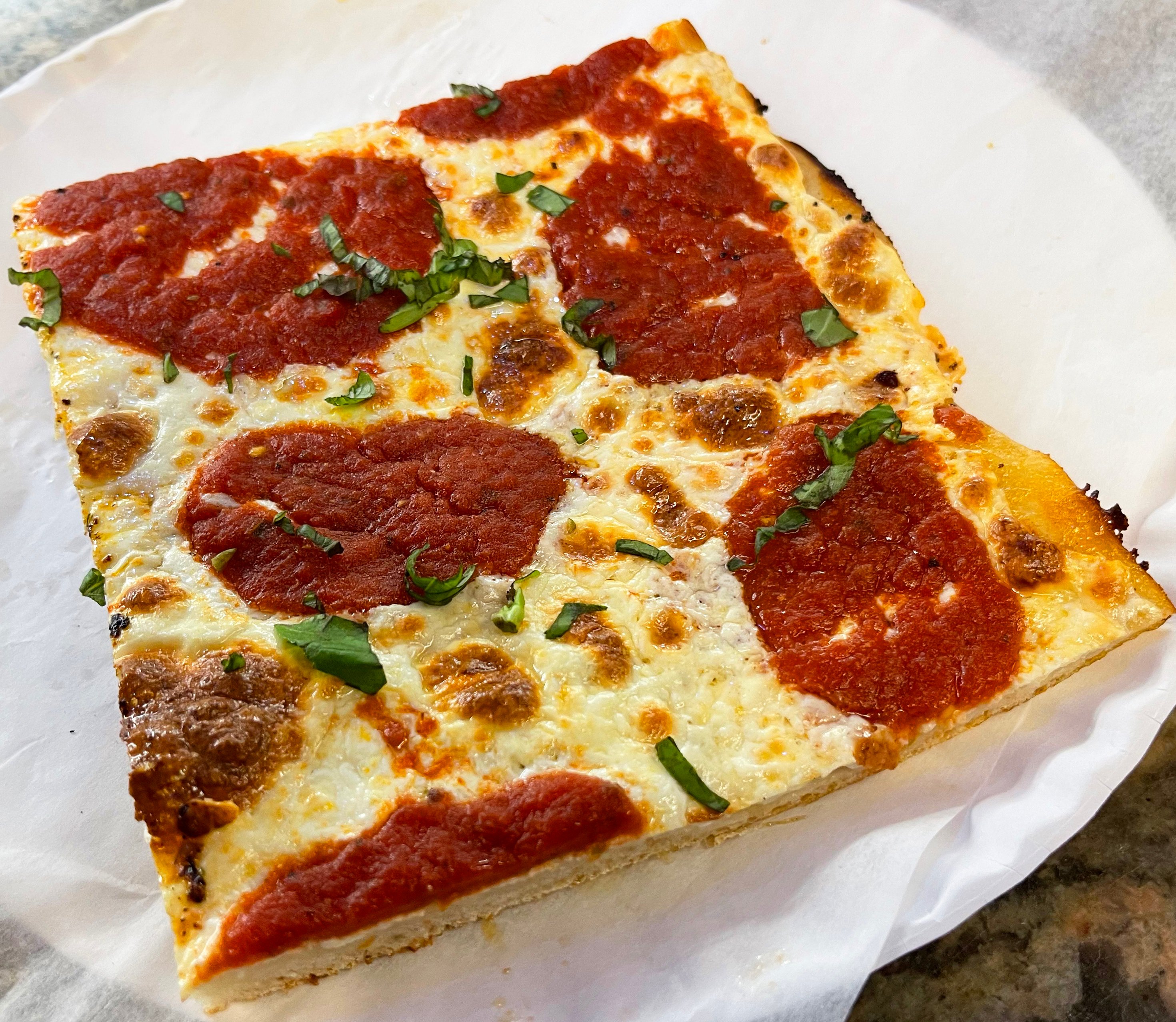 Grandma Focaccia Slice