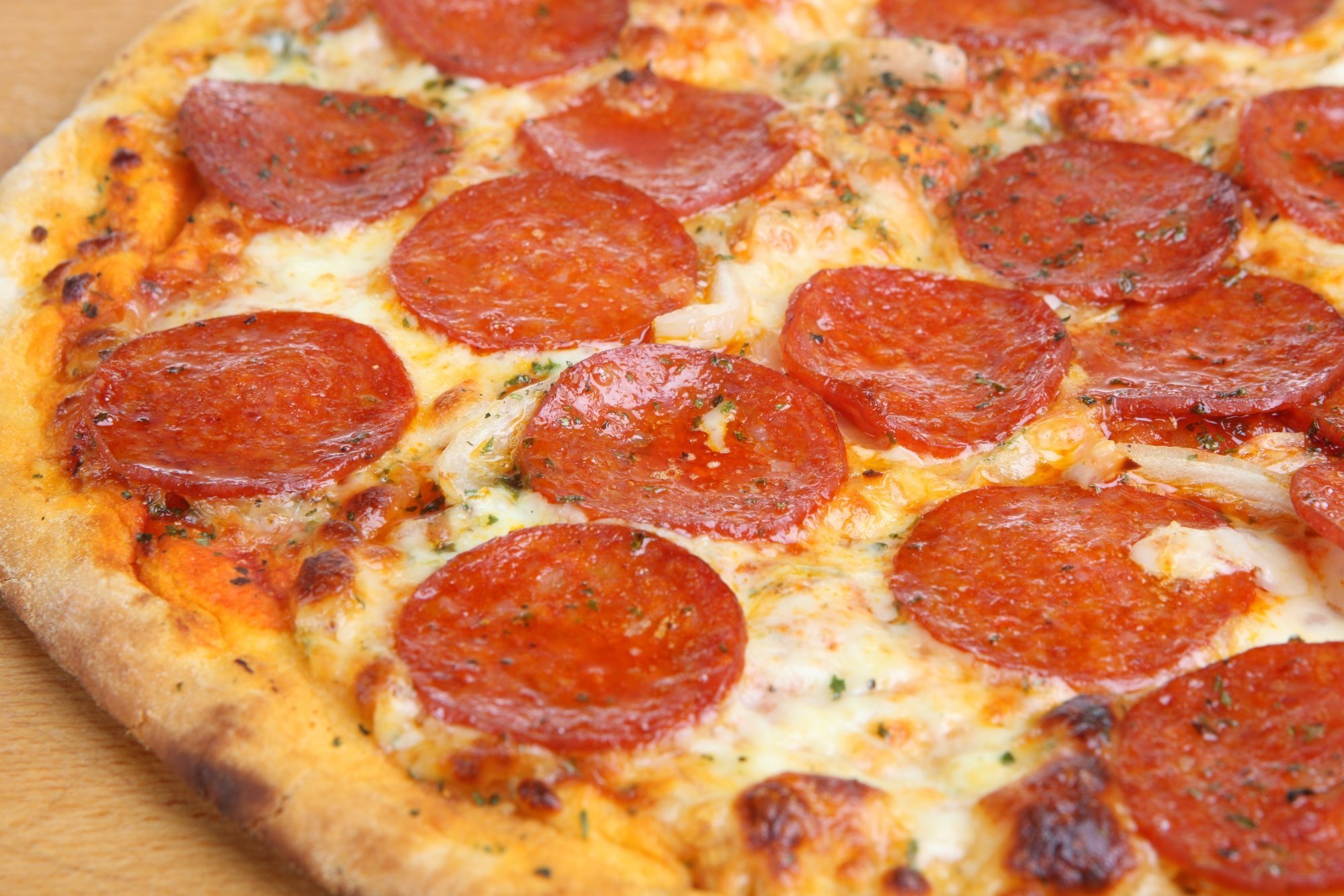 Almond Crust Pepperoni Keto Pizza