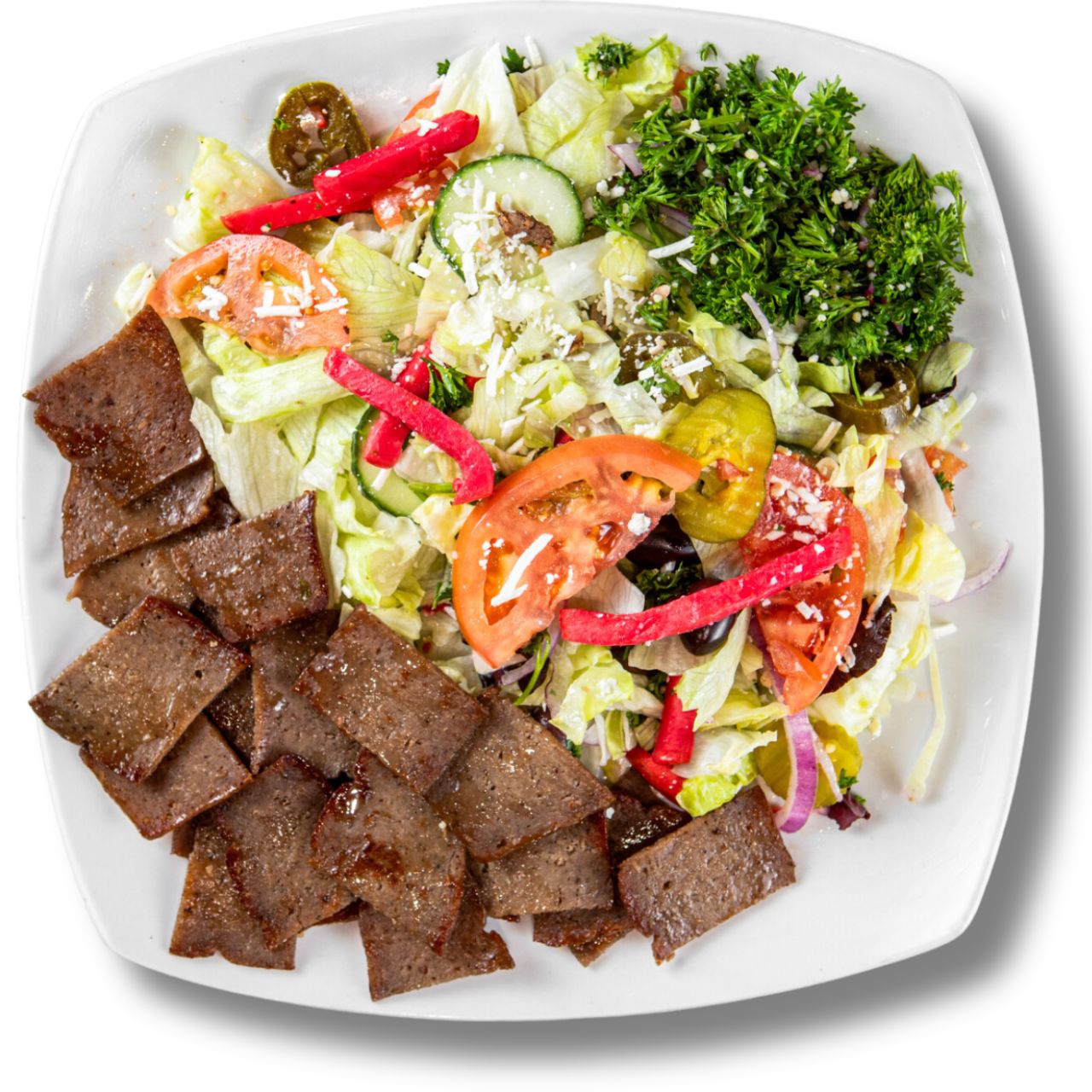 Beef Gyro Salad