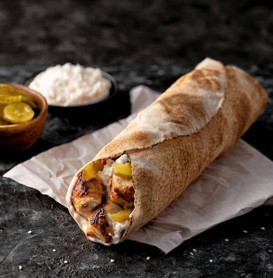 Shish Tawook Wrap