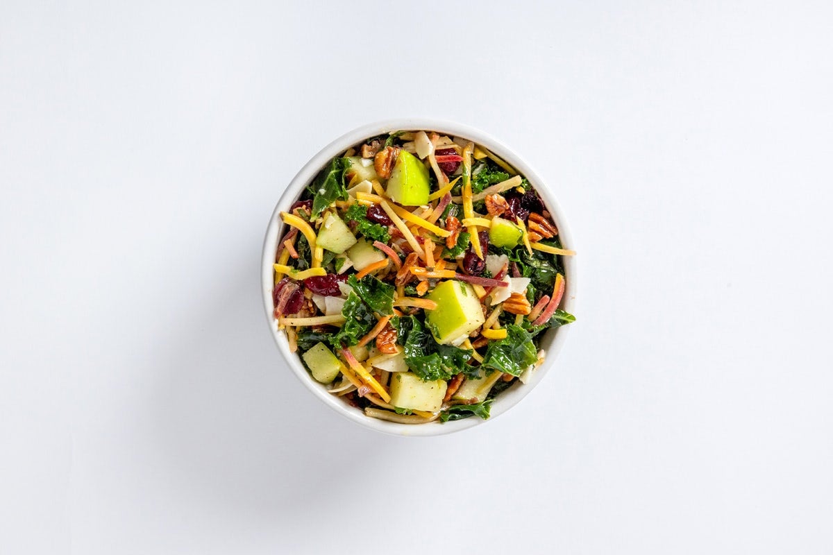 Kale & Apple Rainbow Salad