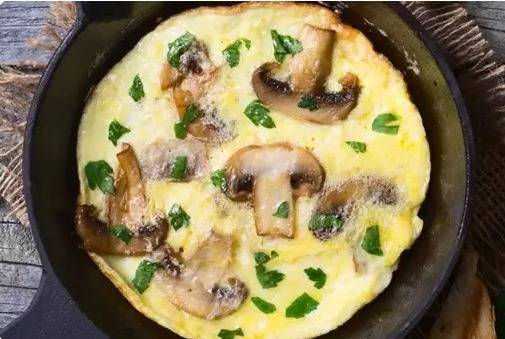 Mushroom Omelette (3 Eggs)