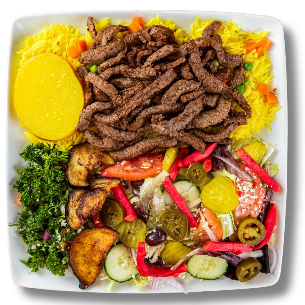 Beef Shawarma Plate