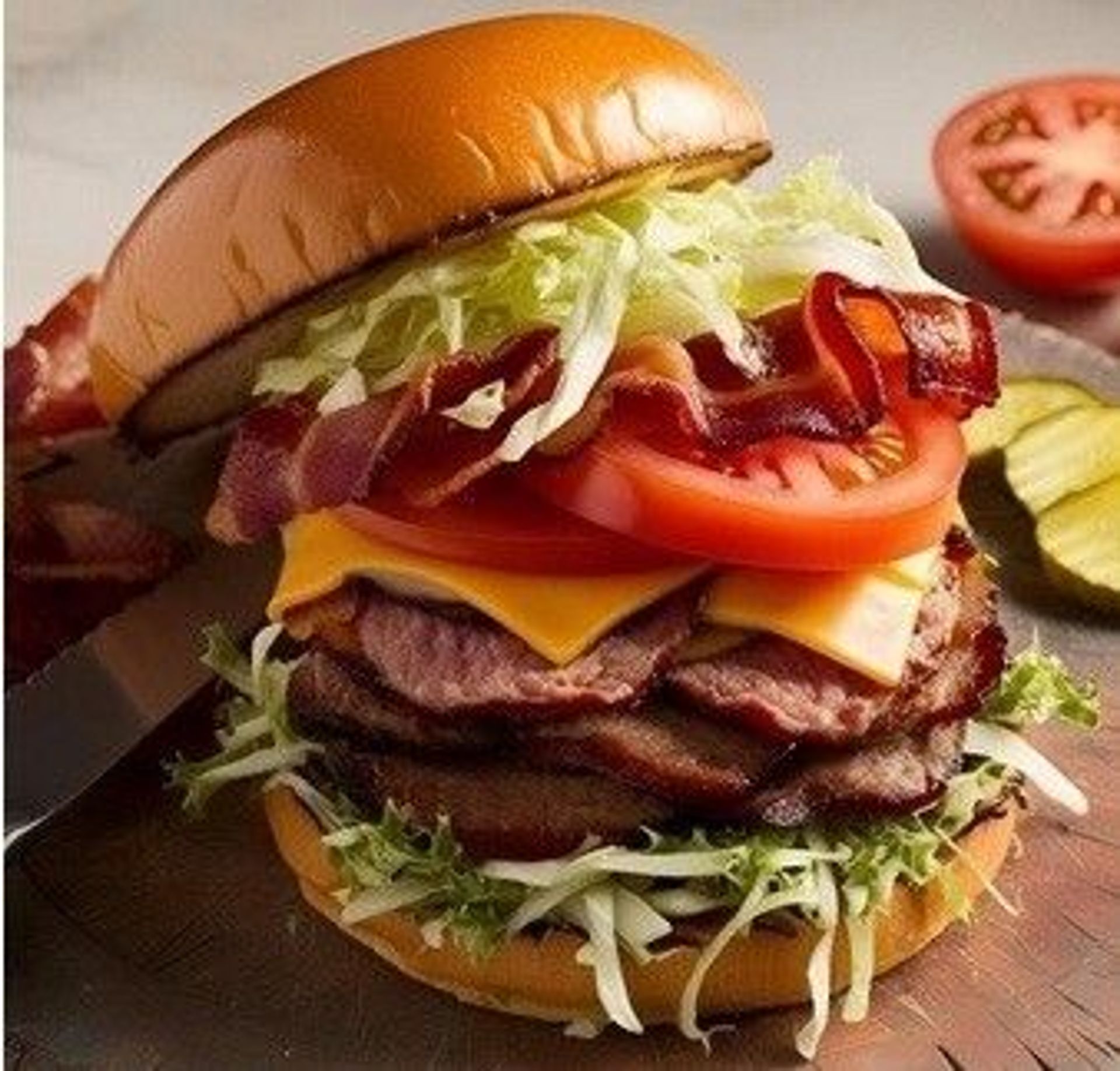 Beach Burger Raptor