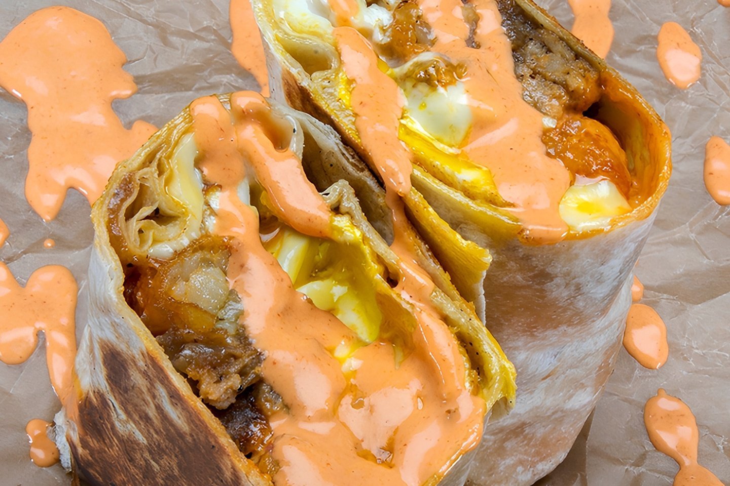 SAUSAGE BURRITO