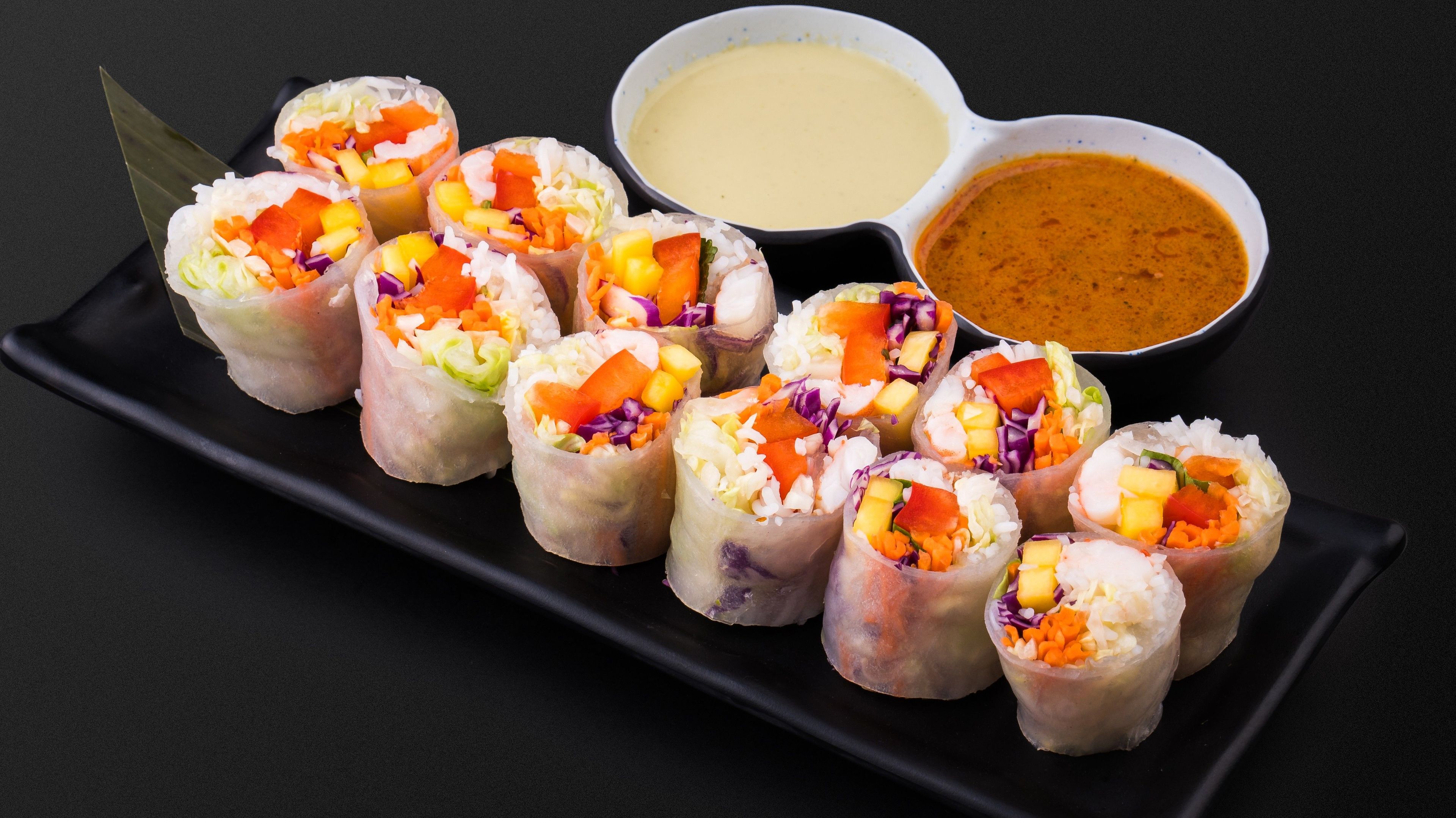 A2 Thai Veg Fresh Rolls (12)