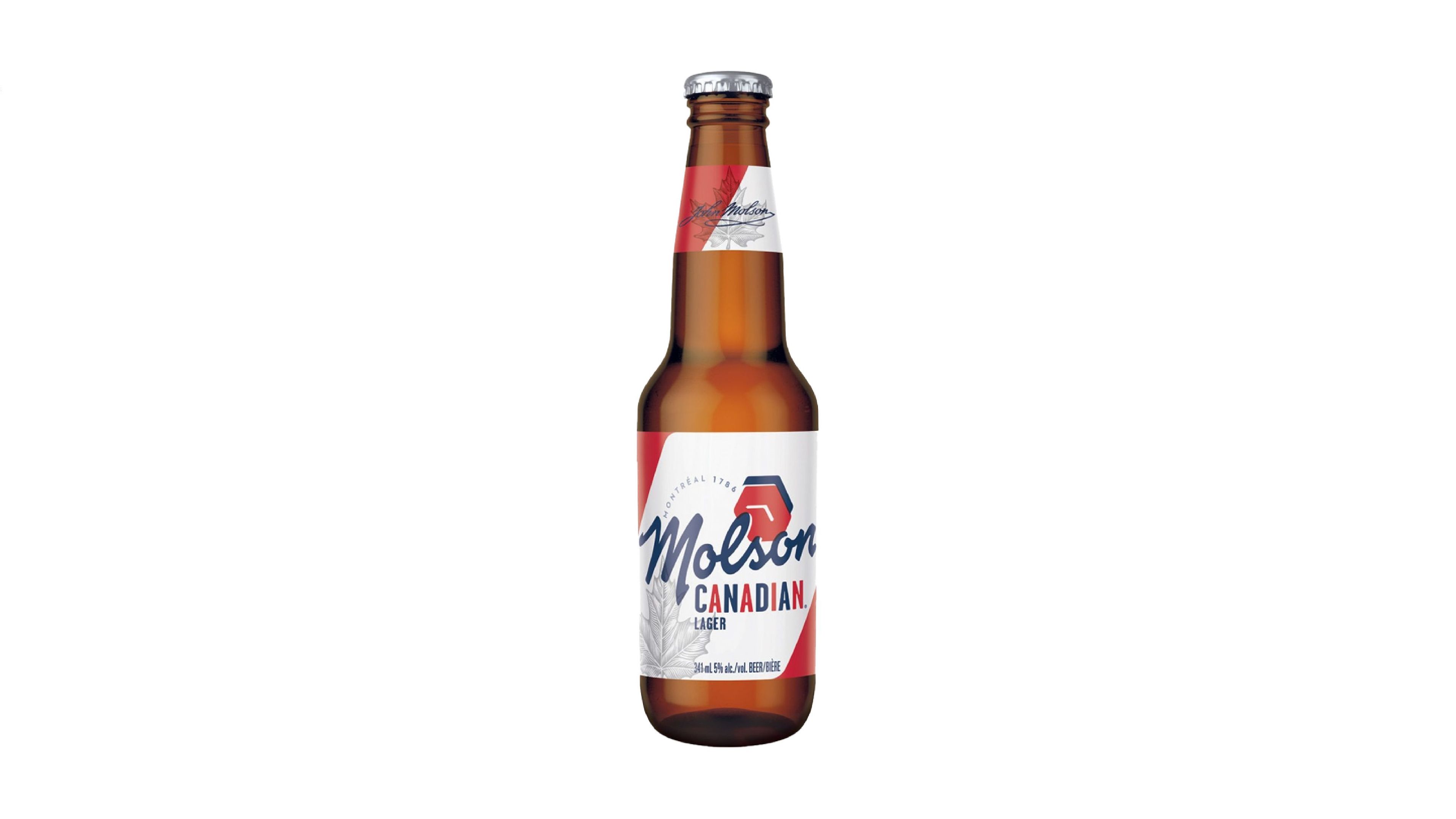 Molson Canadian, 341mL Beer (5.0% ABV)