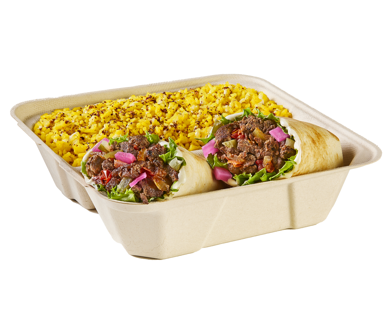 Beef Shawarma Wrap Box
