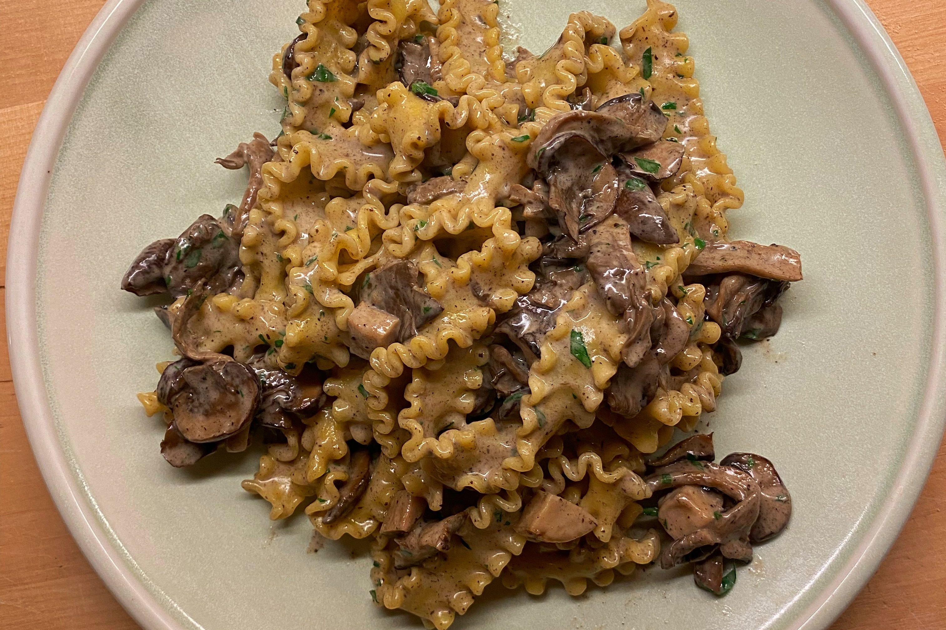 Truffle + Mushroom Pappardelle