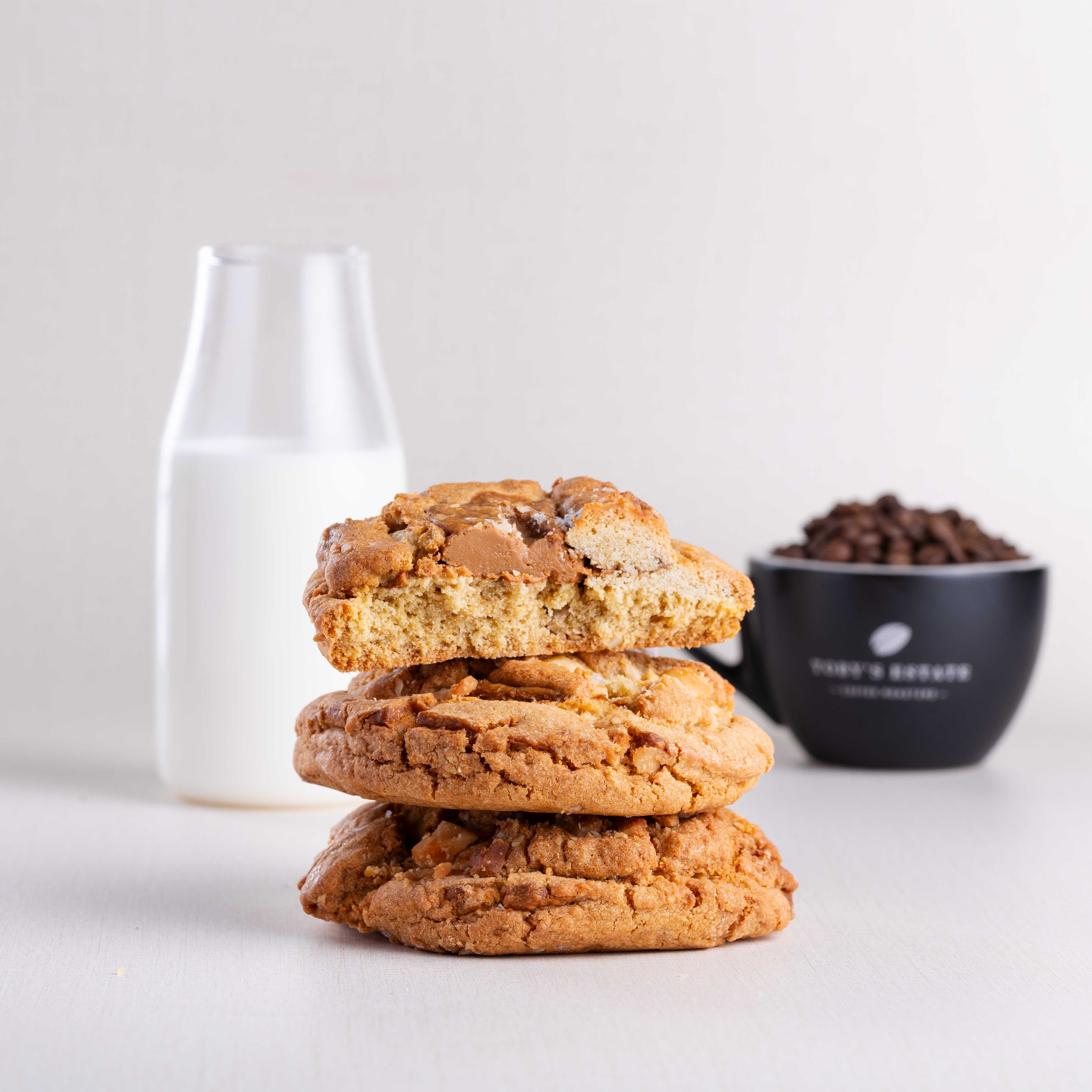 Luke Avenue Biscoff Stuffed Cookies