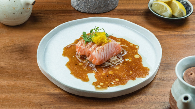 Salmon Carpaccio