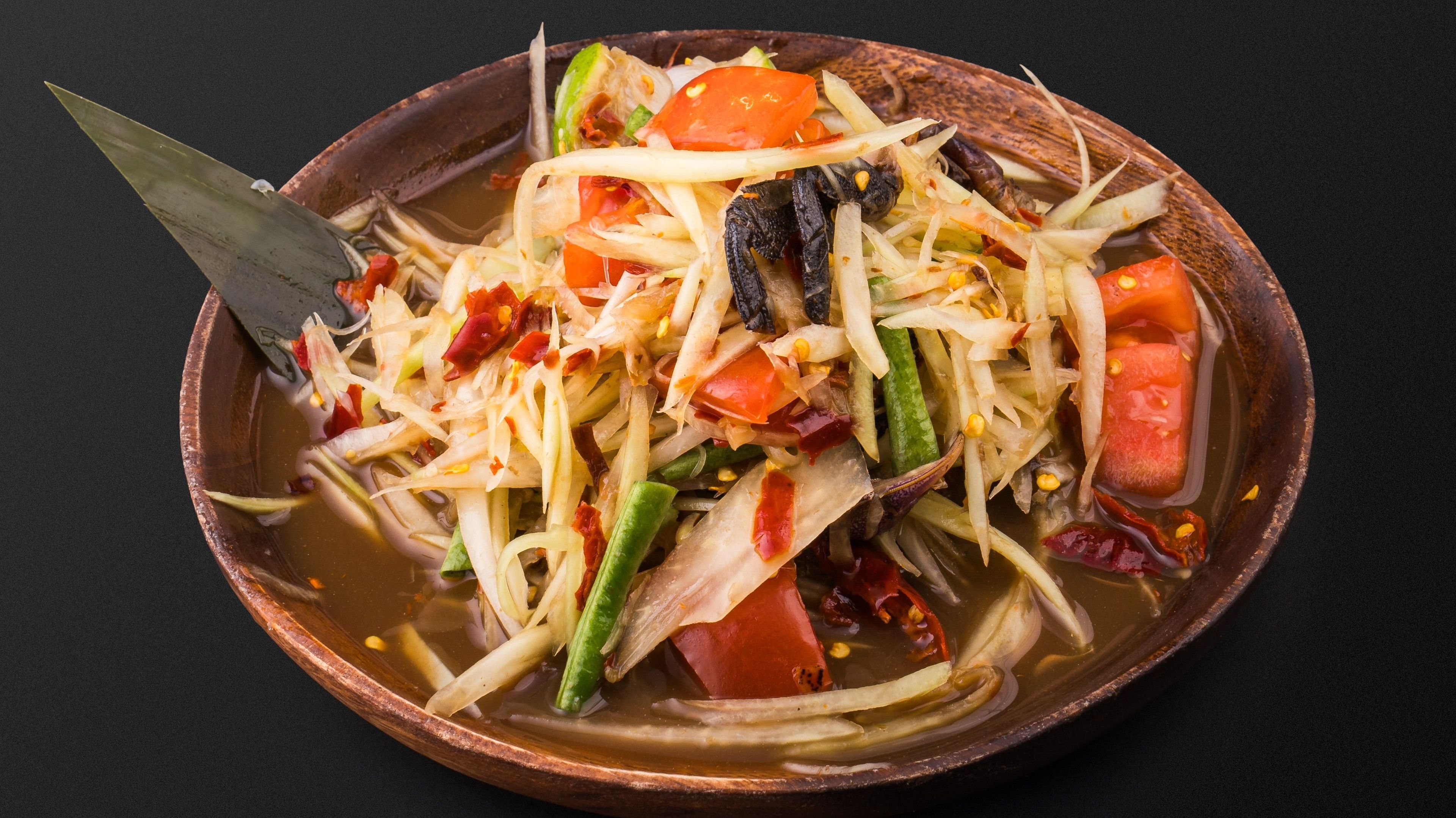 B41 Isaan Laos Papaya Salad 