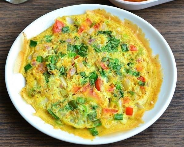 Vegetable Omelette (3 Eggs)