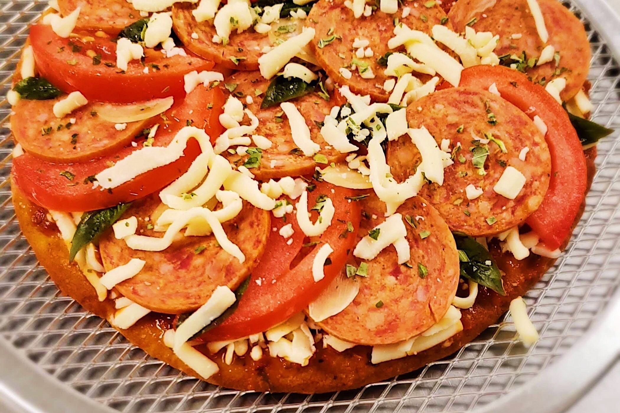 Pepperoni Keto Pizza 9" - Ready To Cook