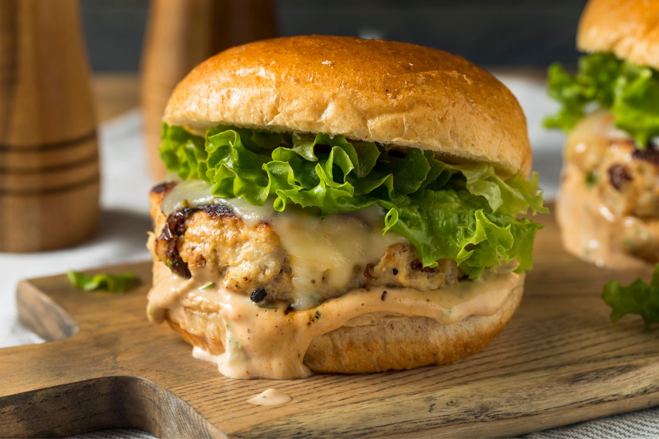 Keto Chicken Burger