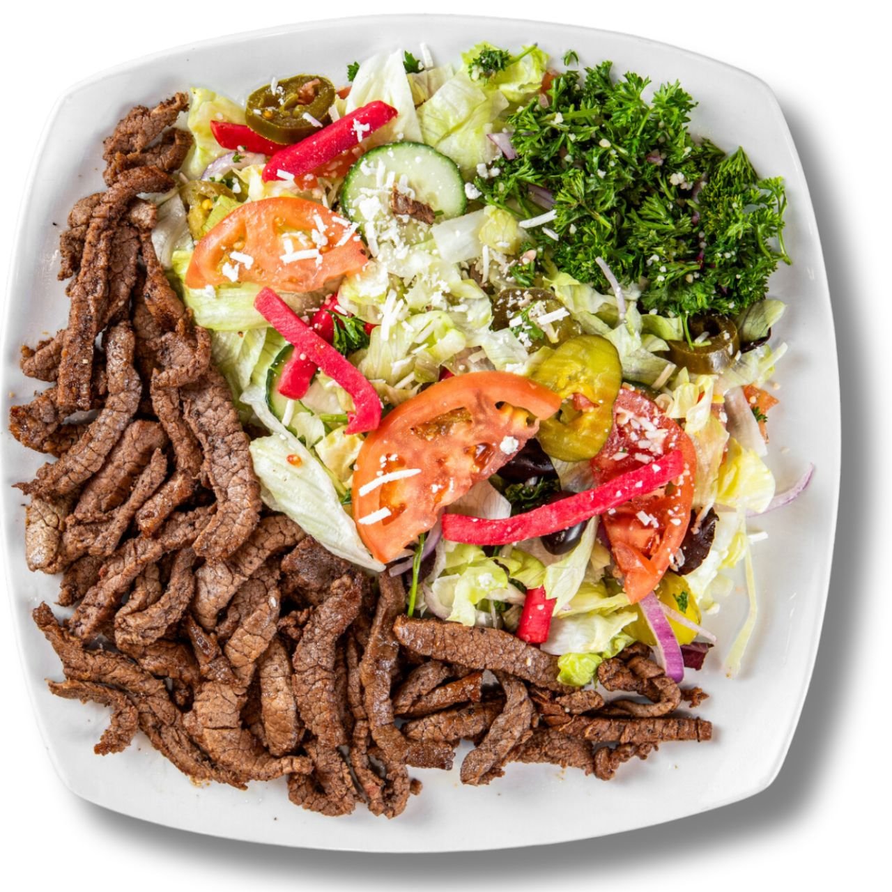 Beef Shawarma Salad