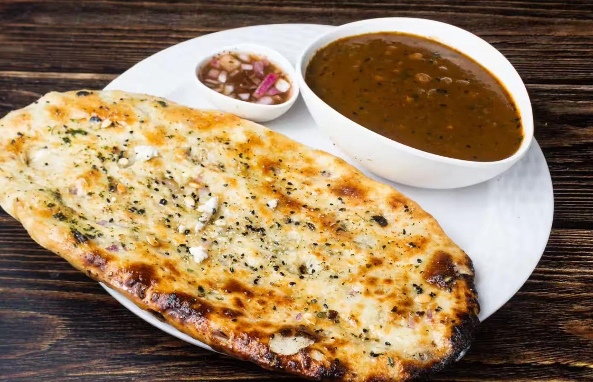 Amritsari Kulcha with Choley