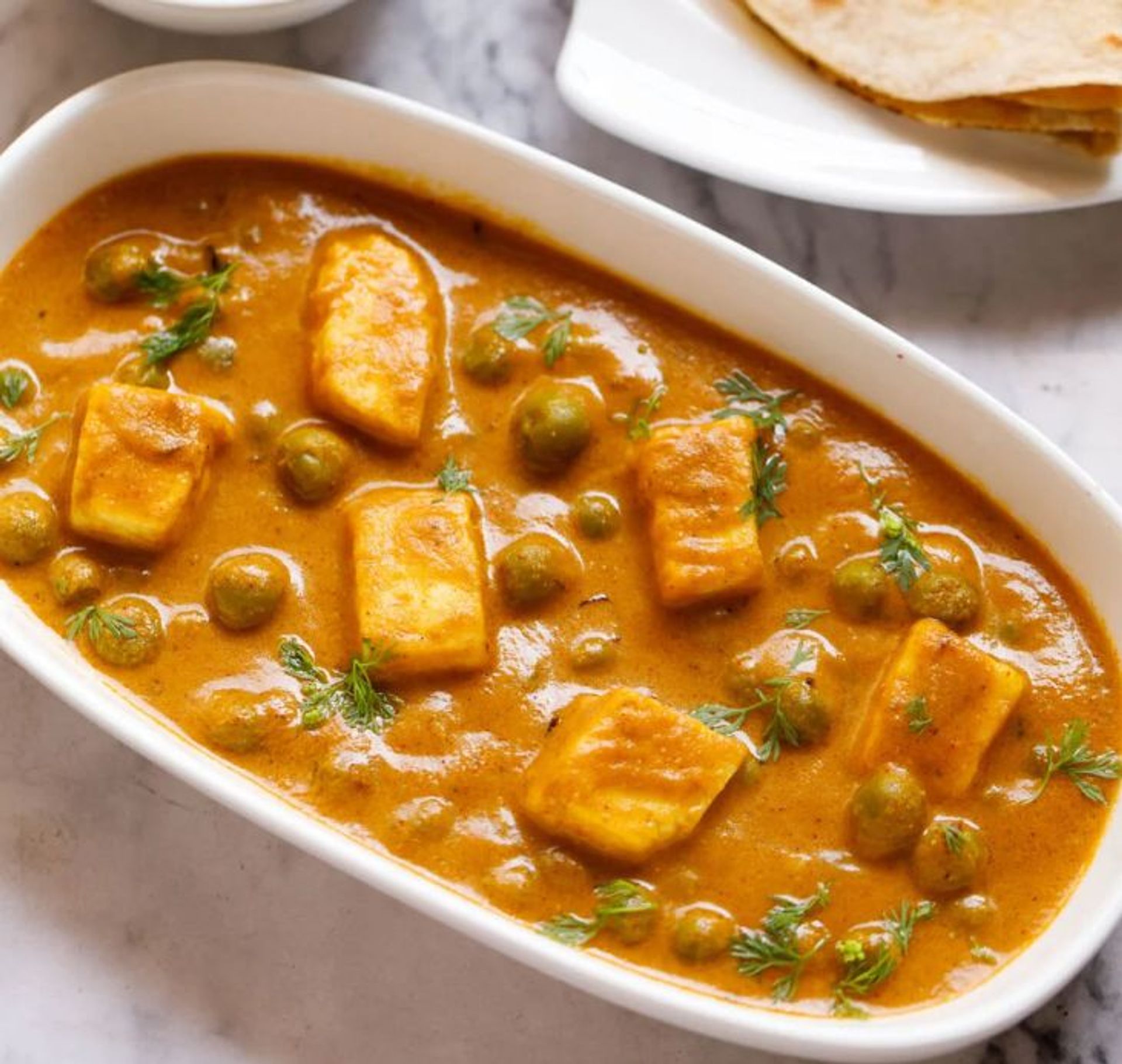 Khumb Matar Paneer