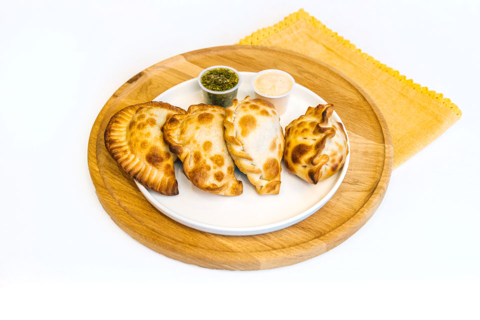 4 Baked Empanadas Only