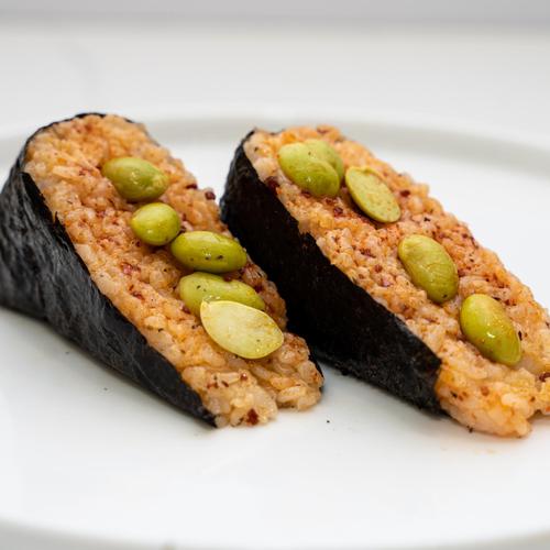 Crunchy Garlic Edamame (L) RB