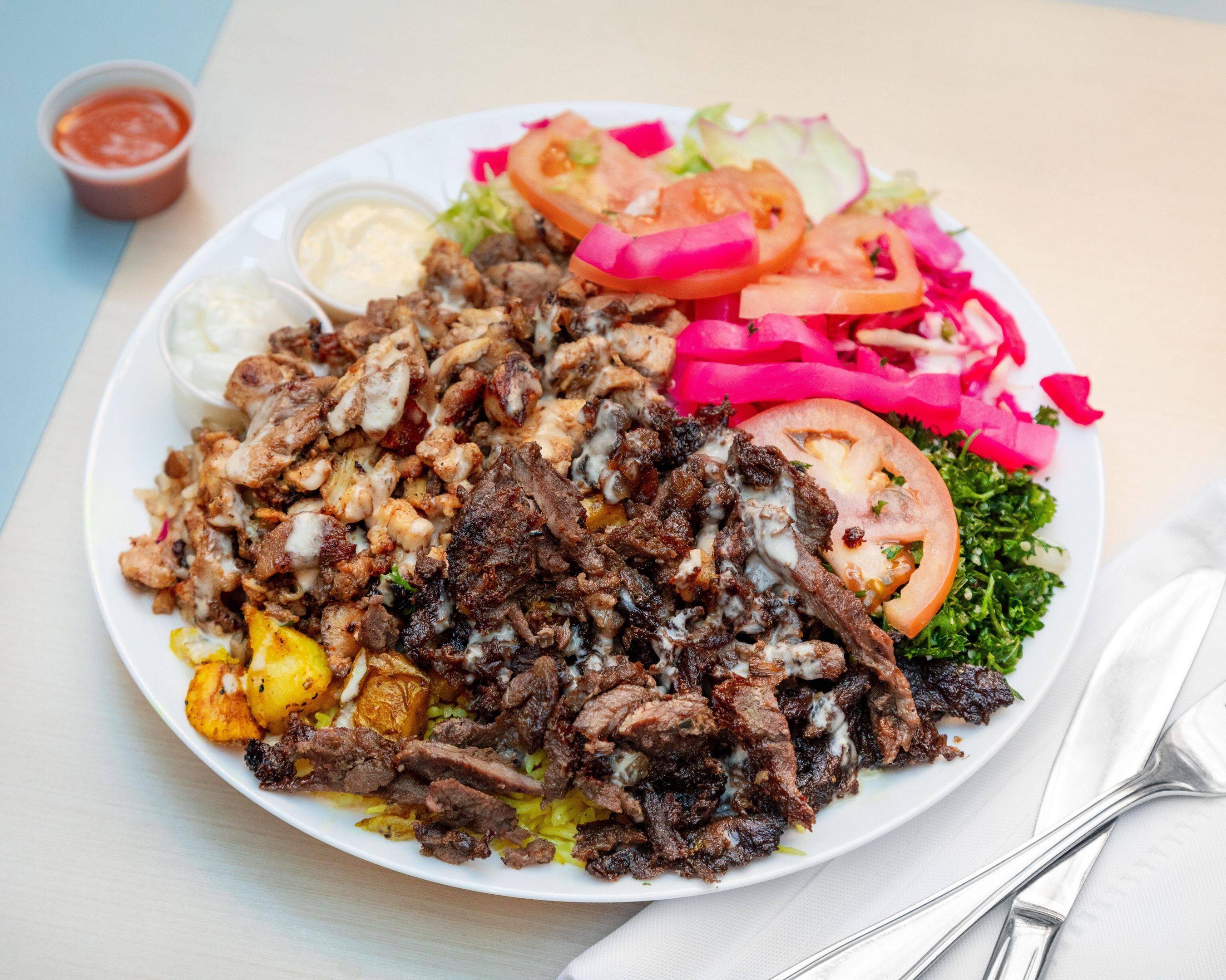 Mixed Shawarma Platter
