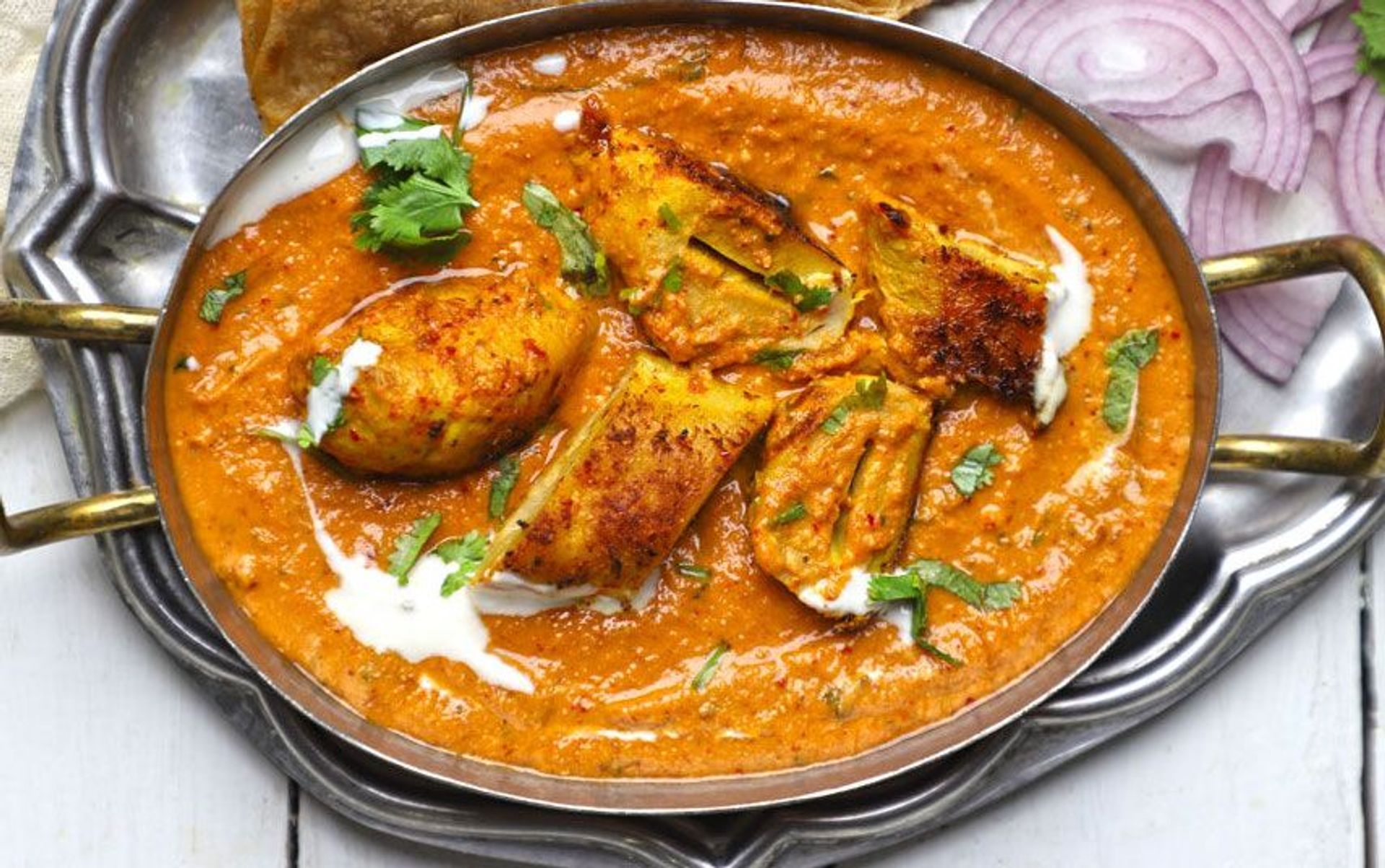 Soya Chaap Butter Masala