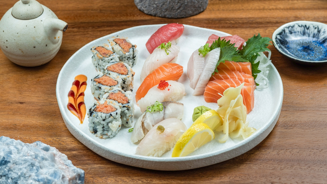 Sushi and Sashimi Combo