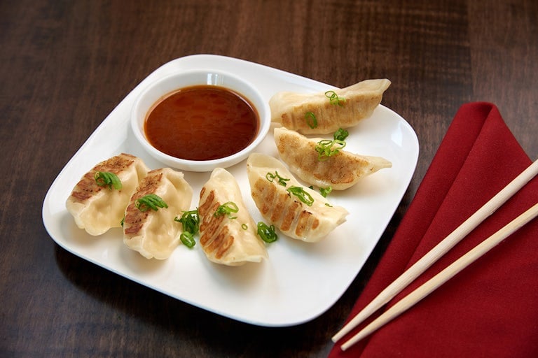 SPICY CHICKEN GYOZA DUMPLINGS