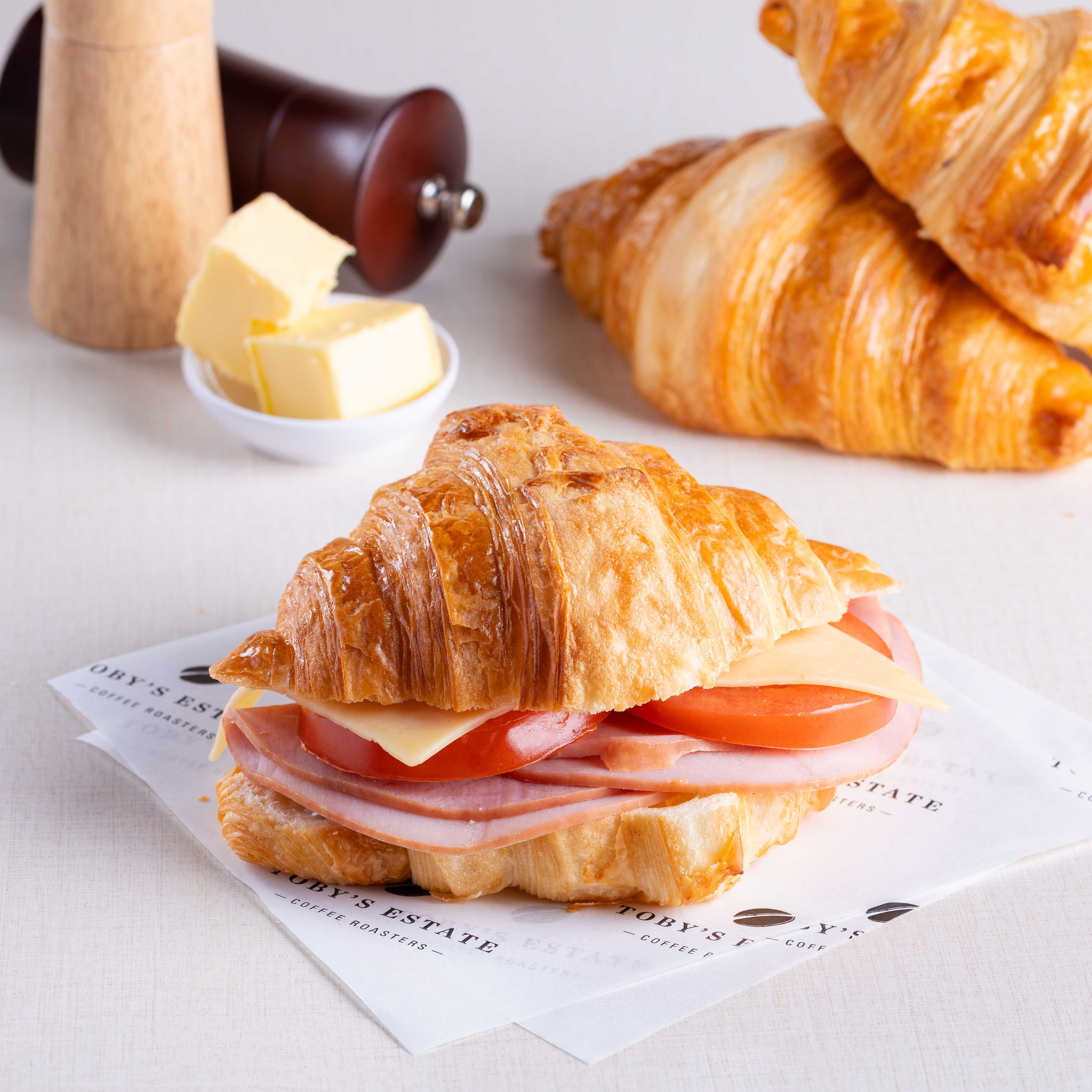 Ham Cheese Tomato Croissant