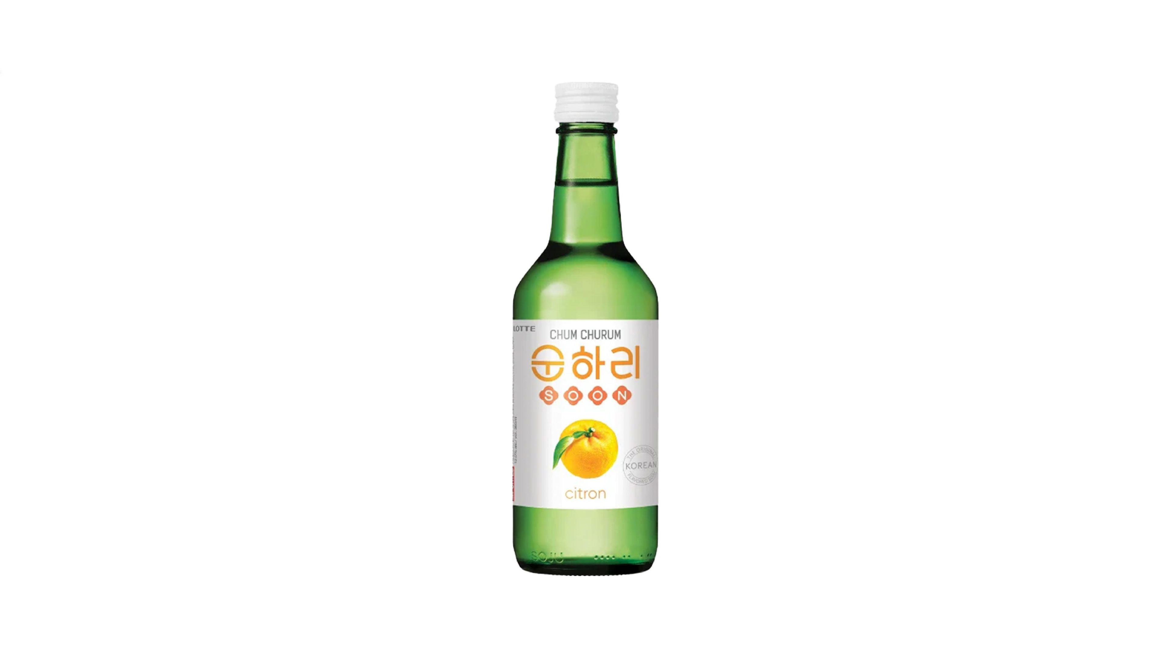 Chum Churum Citron, 360mL Soju (12.0% ABV)