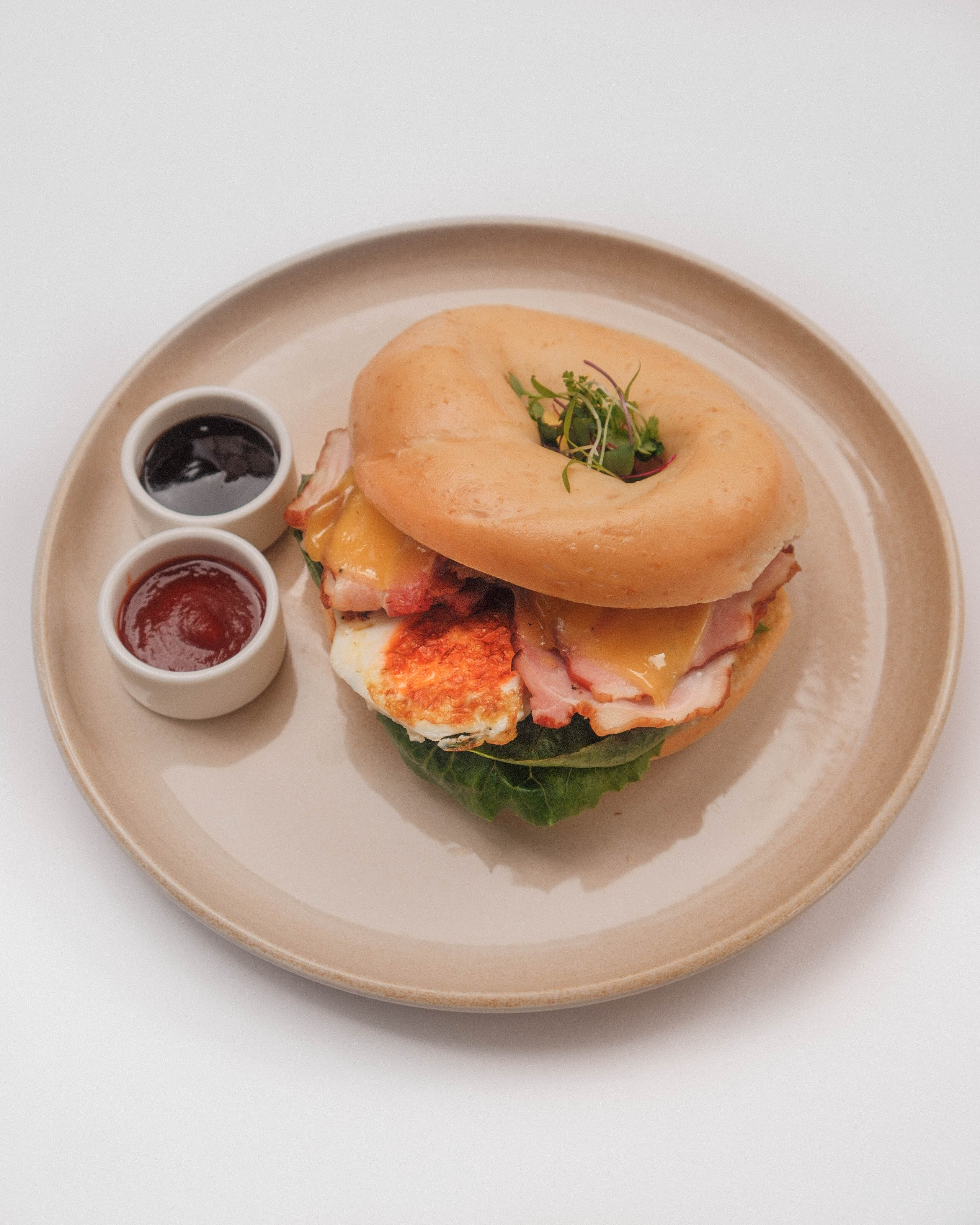 Bacon and Egg Bagel