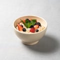 Organic Steel-Cut Oatmeal with Fresh Berries