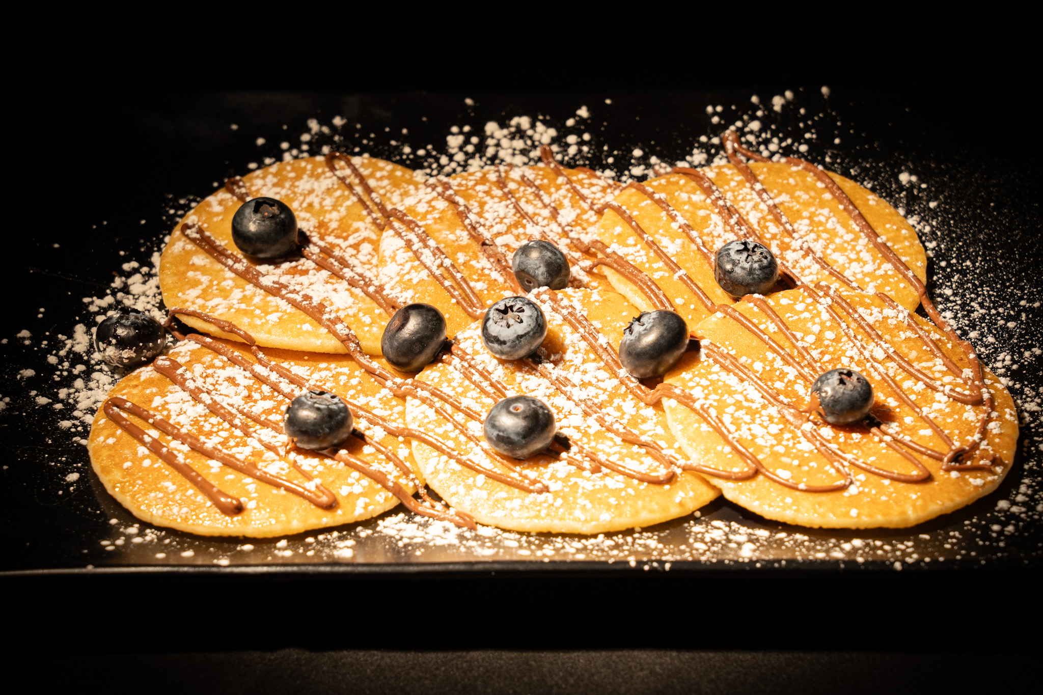 NUTELLA PANCAKES