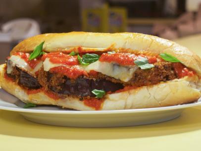 Eggplant Caprese Hero