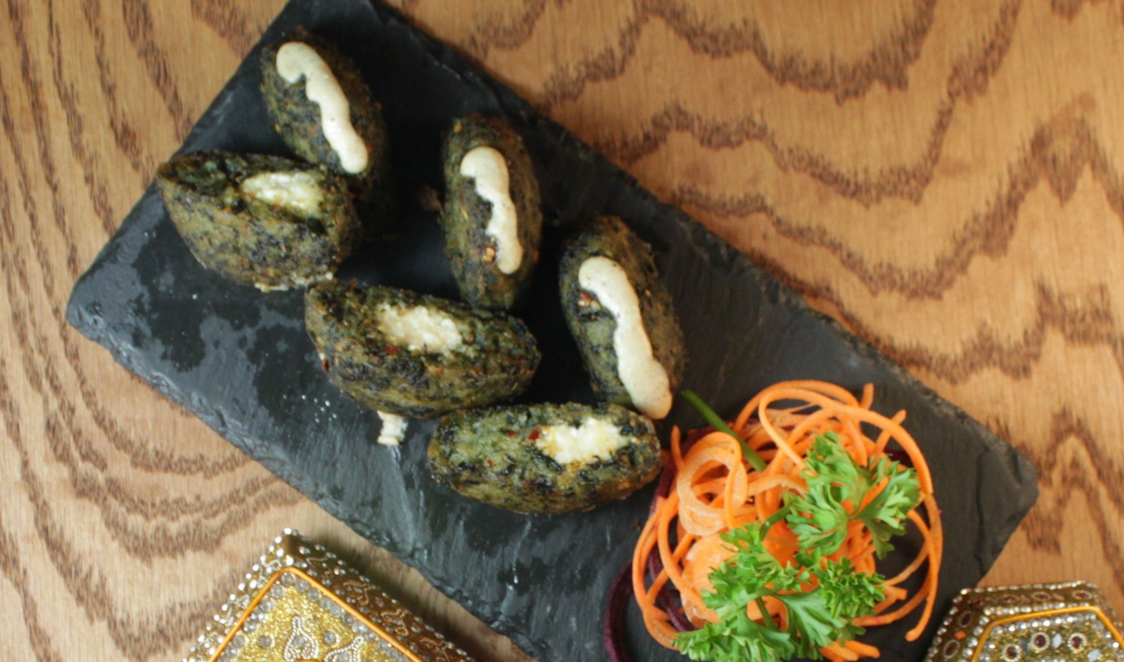 Haryali Palak Kebab (3pcs)