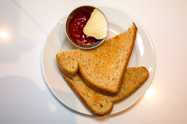 Side of Wheat Toast