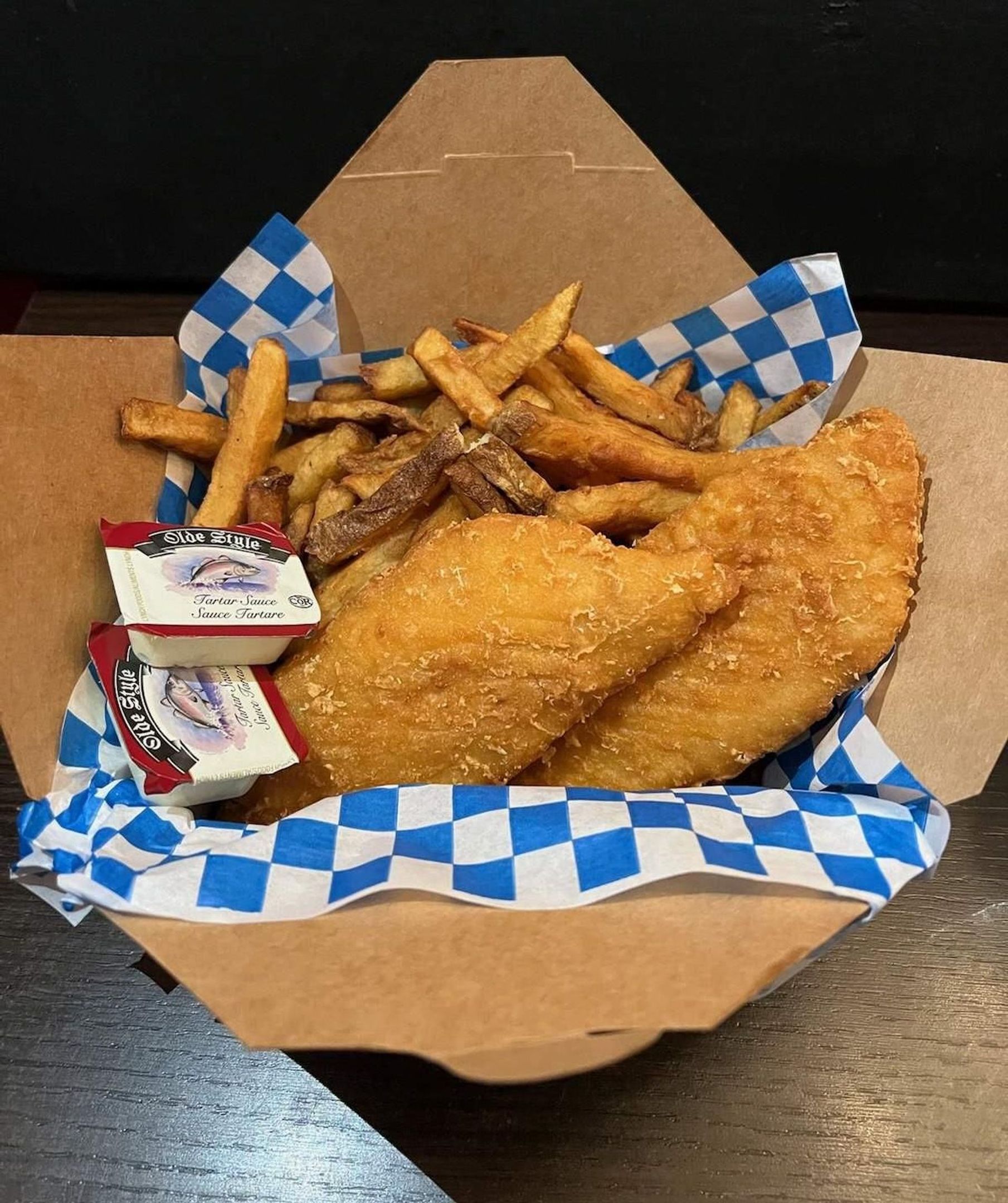 Fish & Chips Two Piece Combo