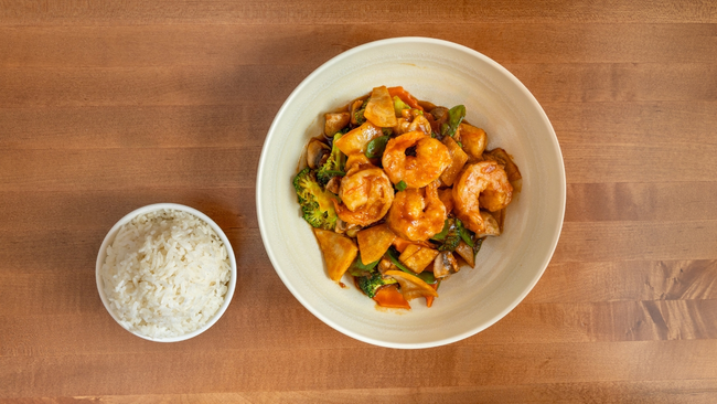 Shrimp w. Mixed Veggies