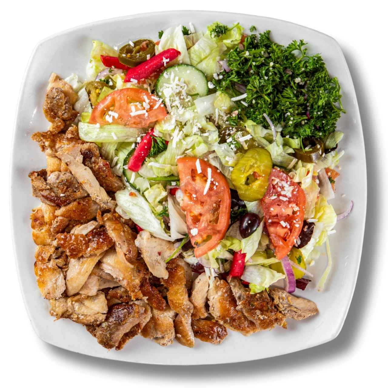 Chicken Shawarma Salad