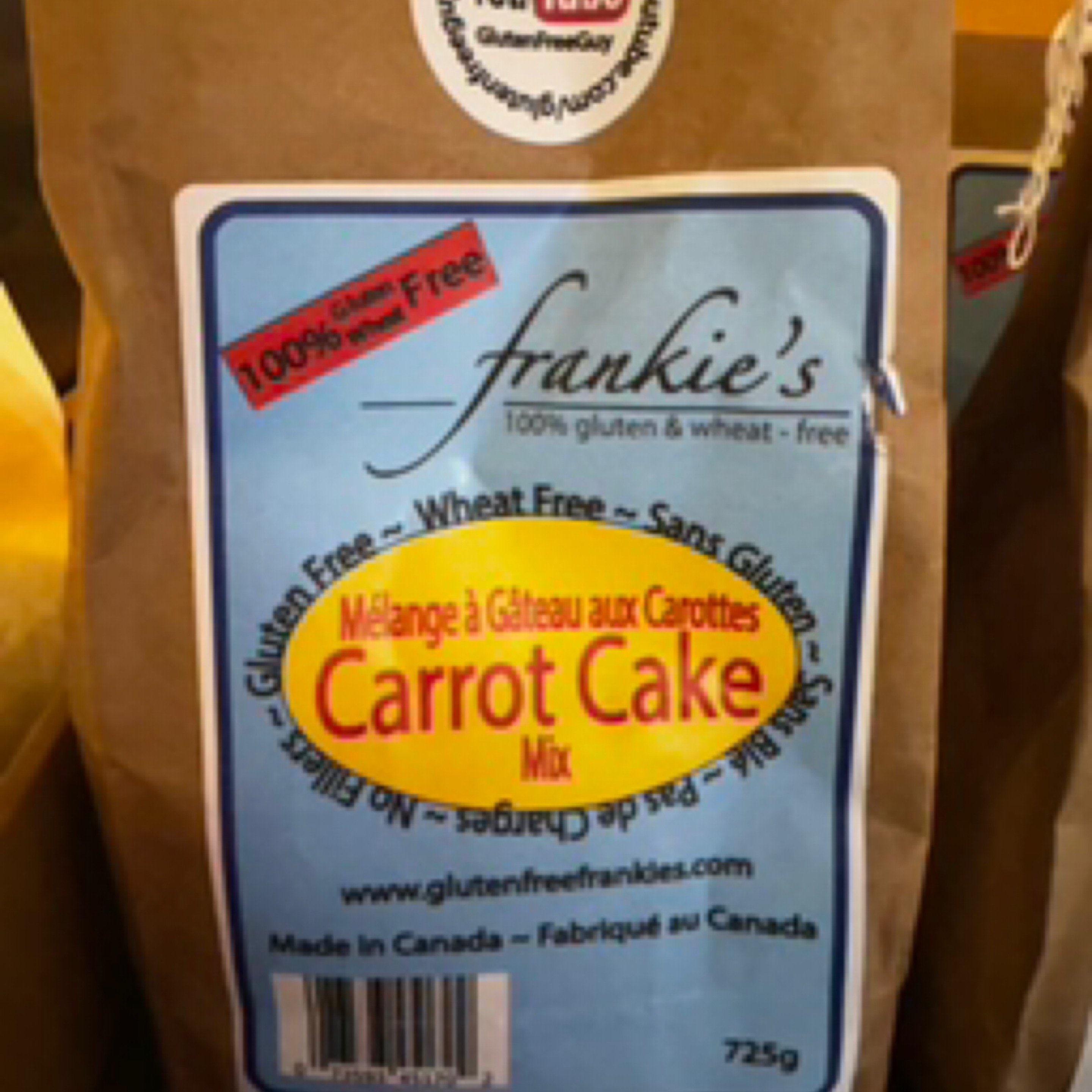 Carrot Cake Mix (GF)