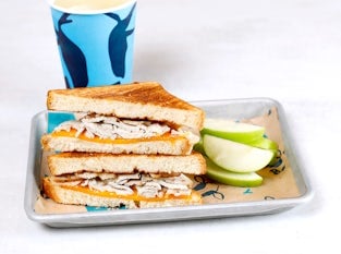 Grilled Turkey & Cheddar Sandwich