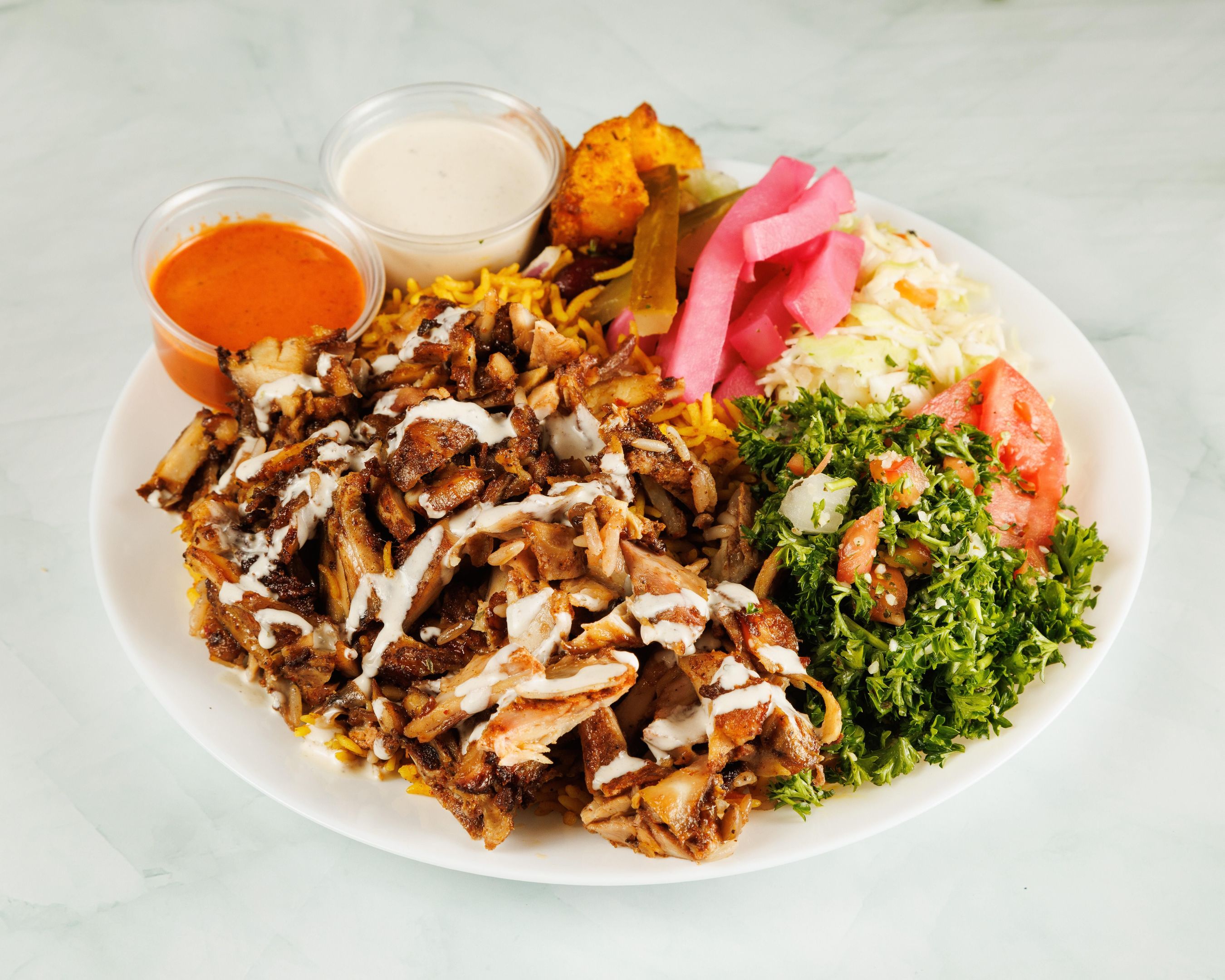 Chicken Shawarma Platter