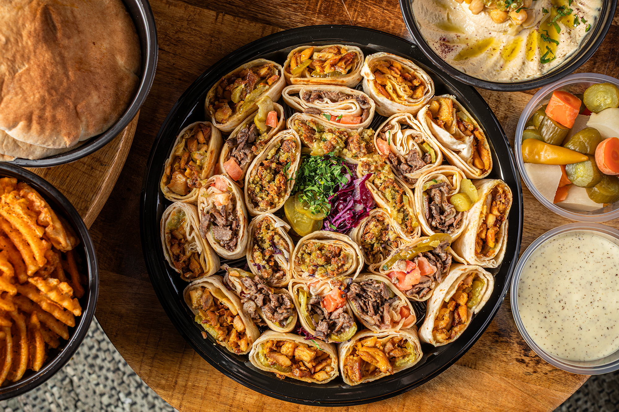Mixed Wrap Tray [For 3-5]