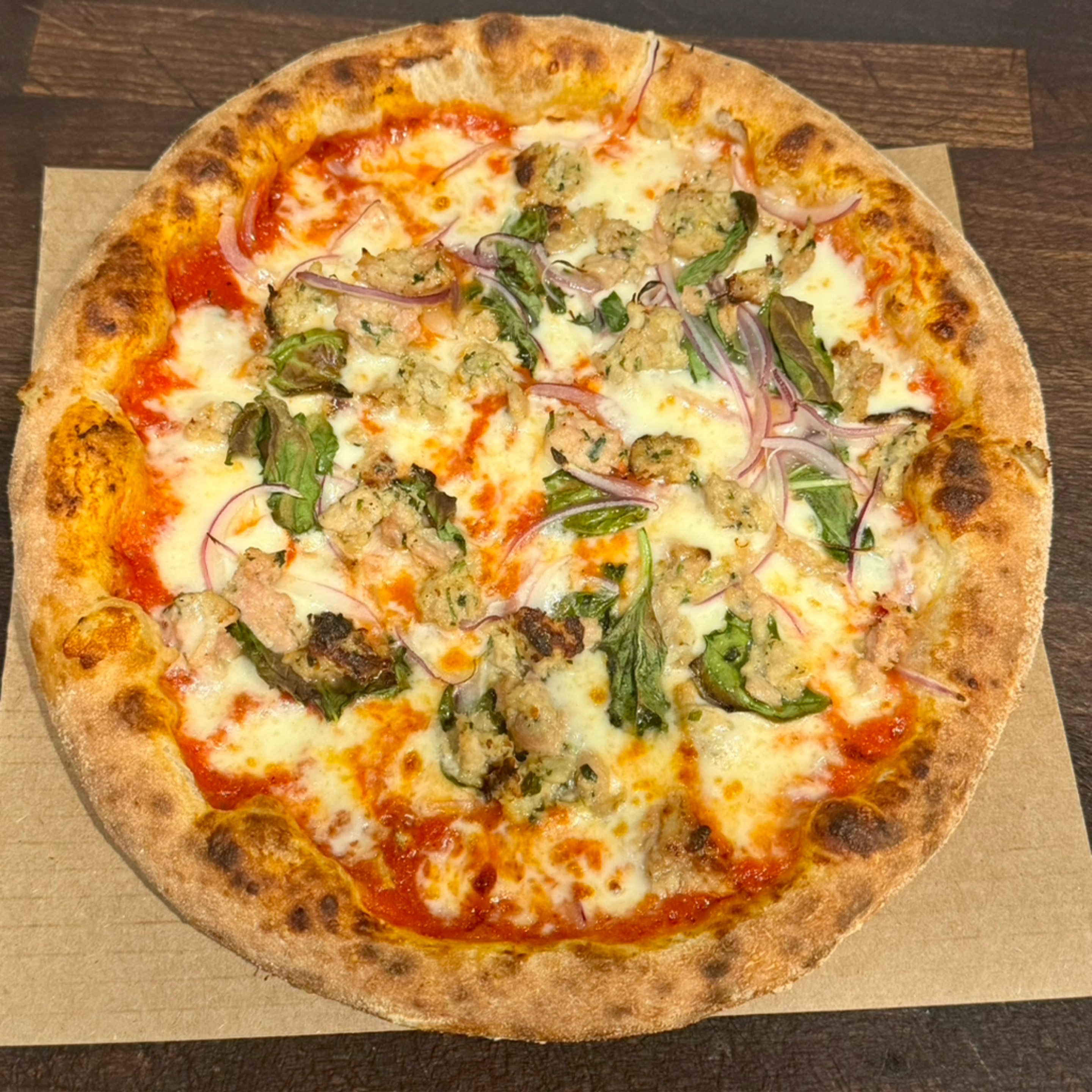 Meatball Parm Pizza