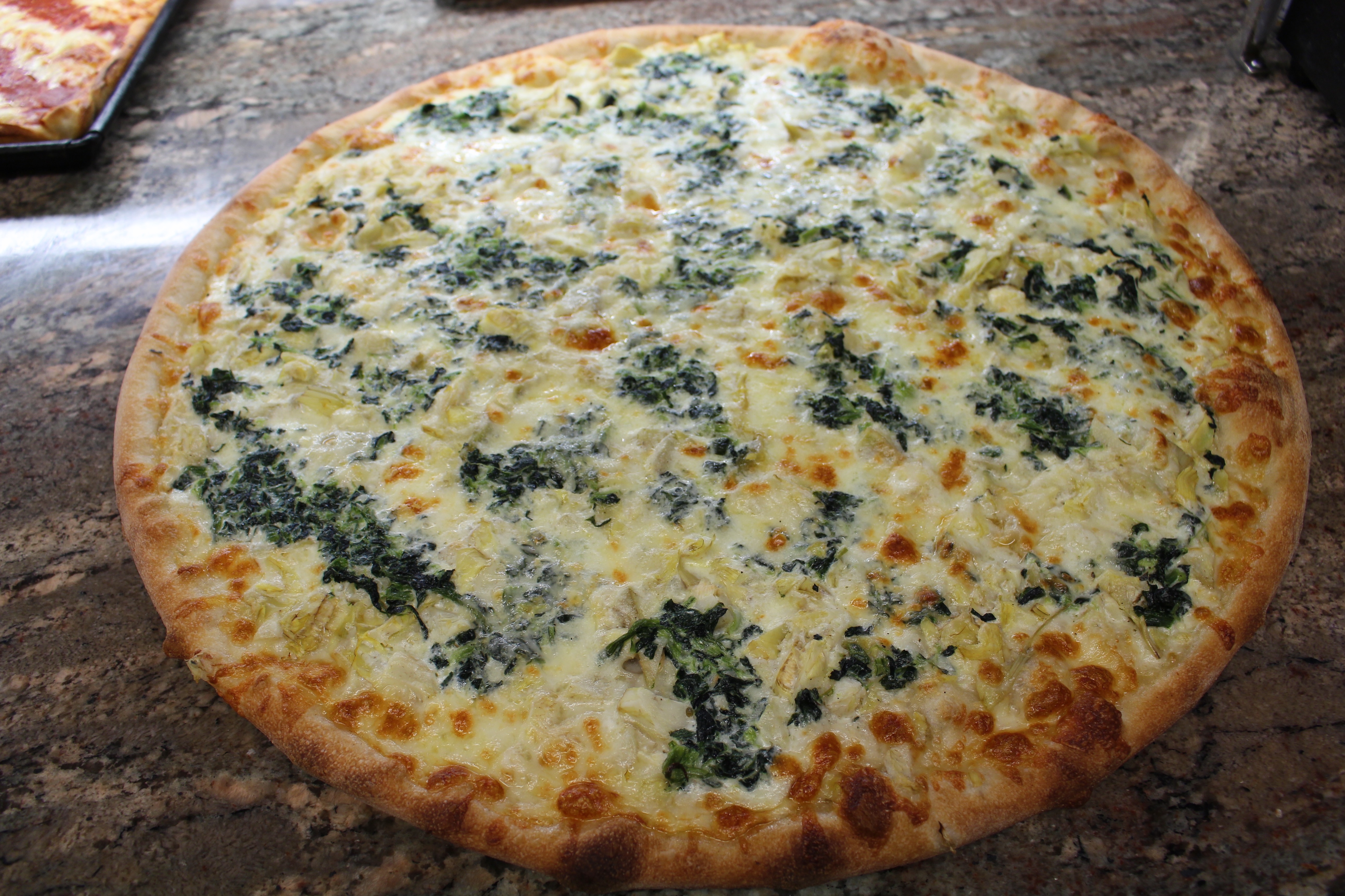Artichoke and Spinach Pie - 18" Round Pie