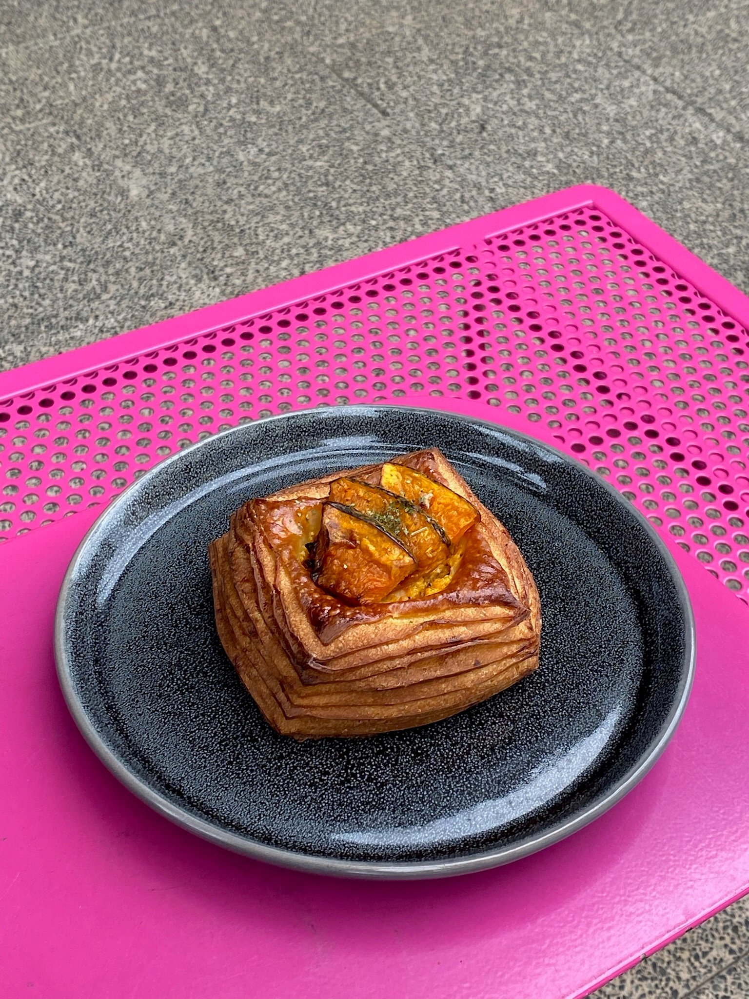 Pumpkin Bacon Danish