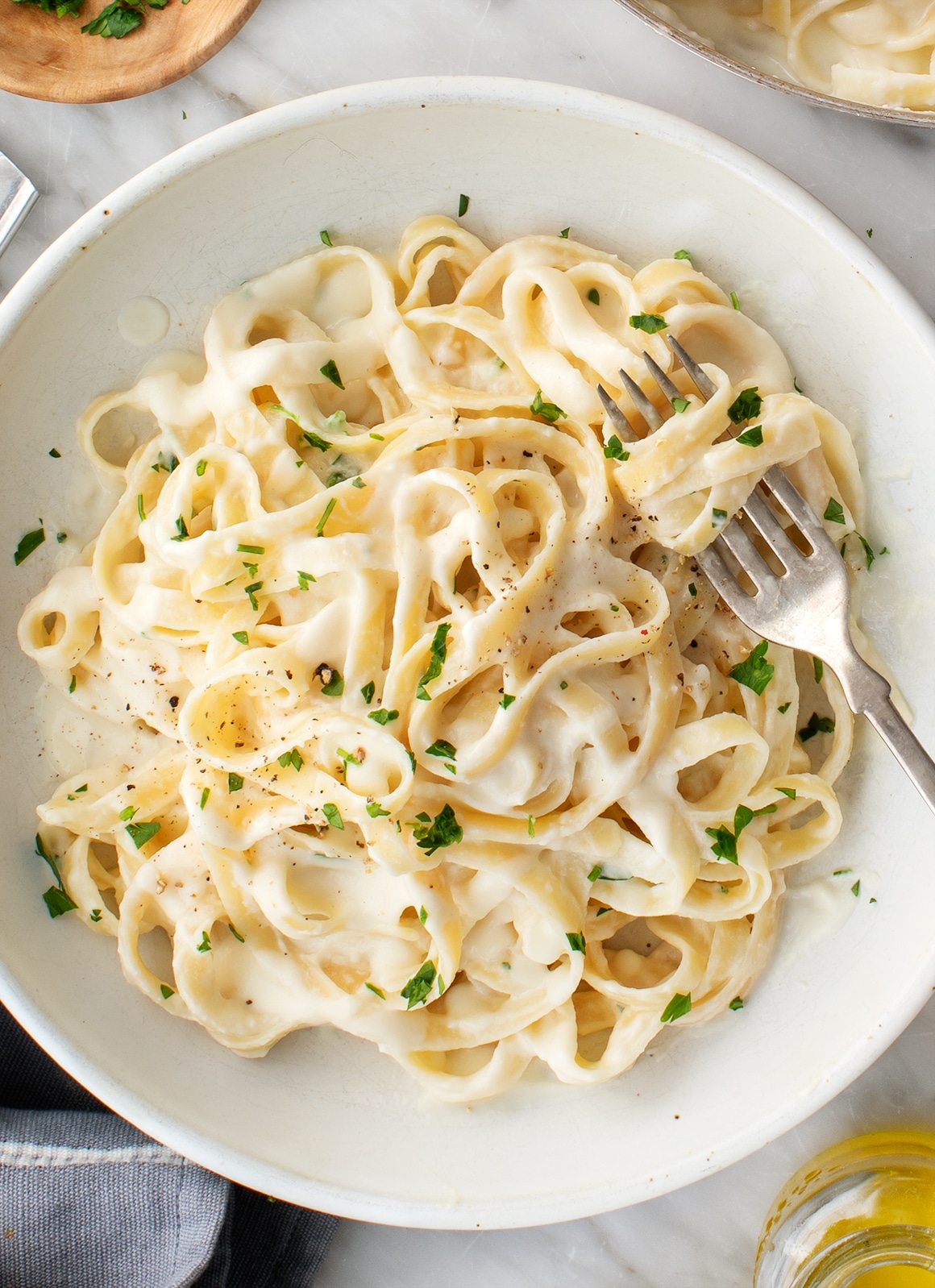 Fettuccini Alfredo - Small