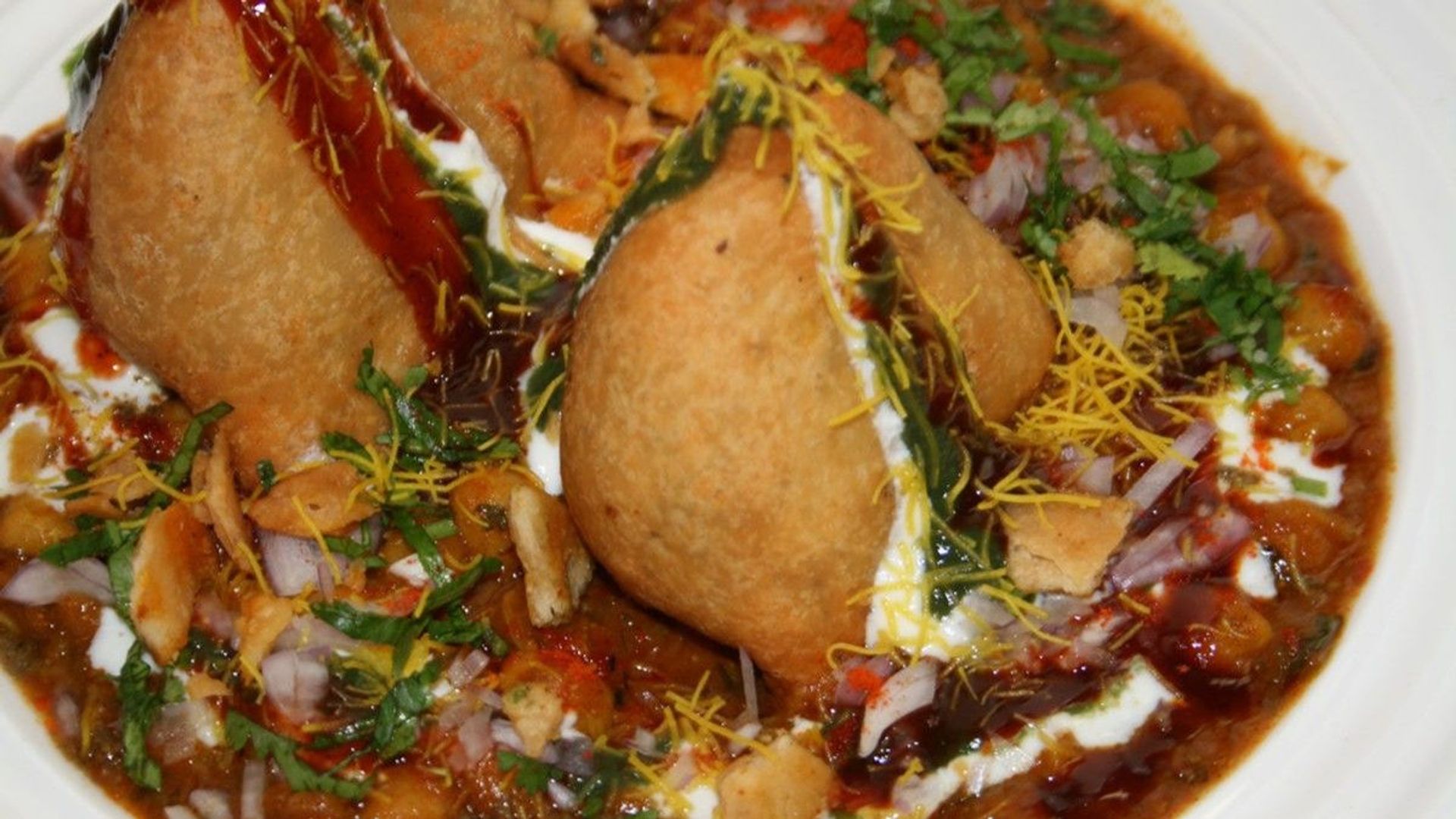Samosa Chaat