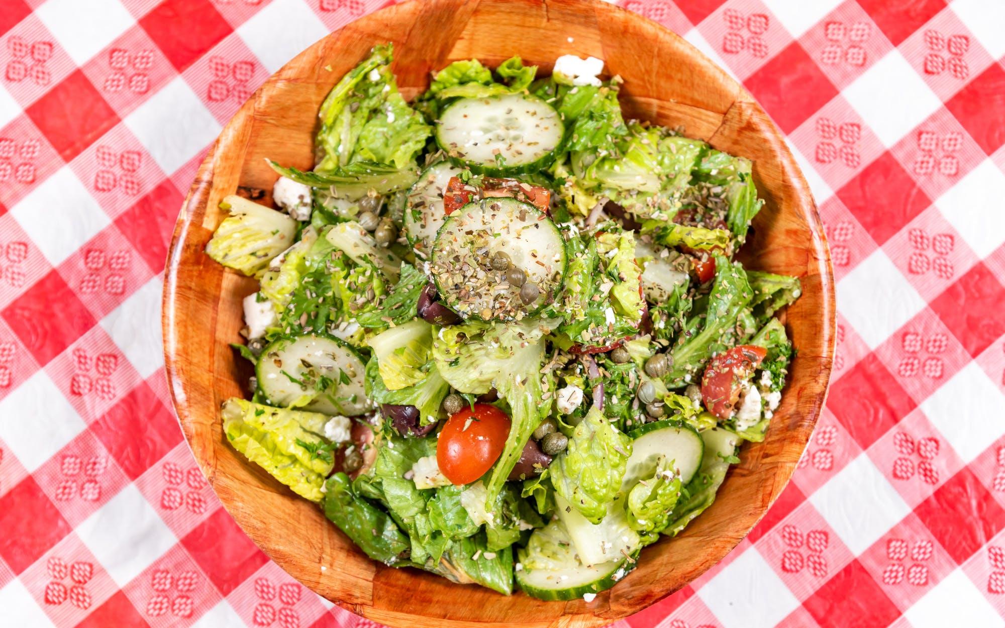 Greek Salad with Chicken