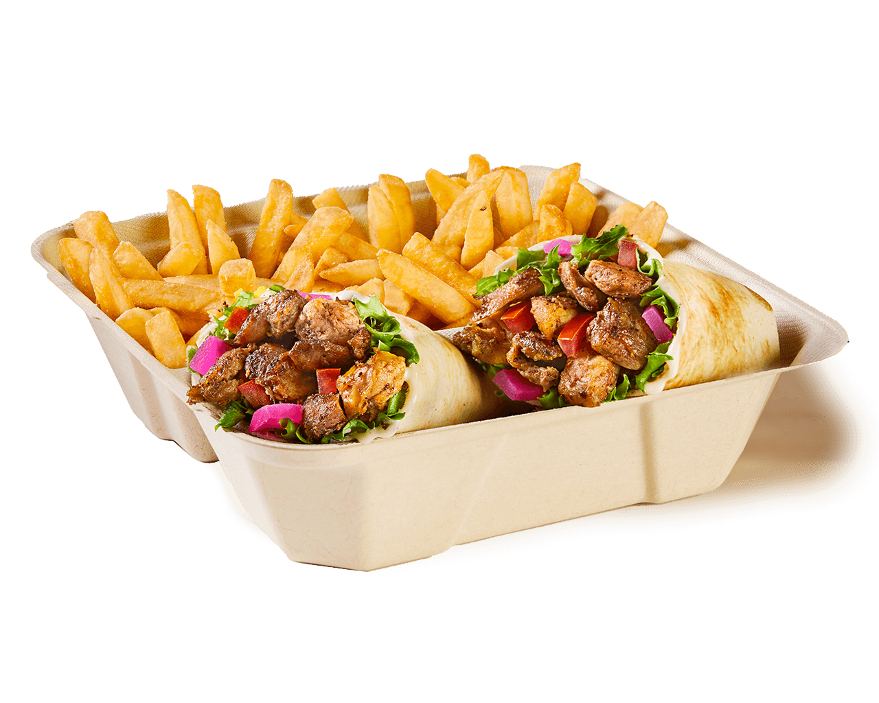 Chicken Shawarma Wrap Box